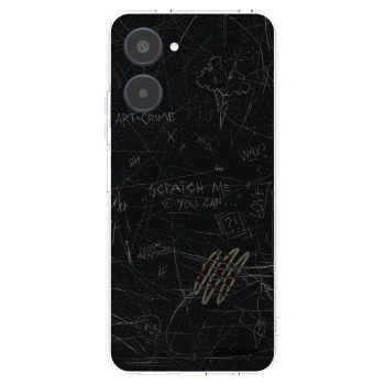 Picasee silikonowe przeźroczyste etui na Realme 10 4G - SCRATCH