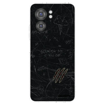 Picasee silikonowe przeźroczyste etui na Motorola Edge 40 - SCRATCH