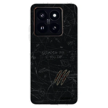 Picasee silikonowe przeźroczyste etui na Xiaomi 14 Pro - SCRATCH
