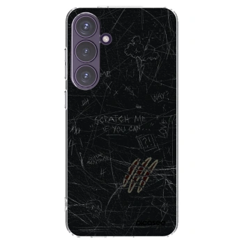 Picasee silikonowe przeźroczyste etui na Samsung Galaxy S24+ S926B 5G - SCRATCH
