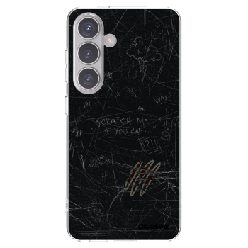Picasee silikonowe przeźroczyste etui na Samsung Galaxy S24 S921B 5G - SCRATCH