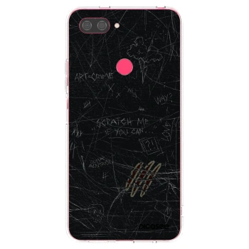 Picasee silikonowe przeźroczyste etui na Xiaomi Mi 8 Lite - SCRATCH