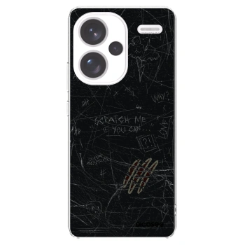 Picasee silikonowe przeźroczyste etui na Xiaomi Redmi Note 13 Pro+ 5G - SCRATCH