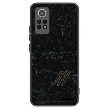 Picasee silikonowe czarne etui na Xiaomi Redmi Note 12 Pro 4G - SCRATCH