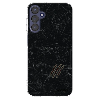 Picasee silikonowe przeźroczyste etui na Samsung Galaxy A15 A155F 4G - SCRATCH