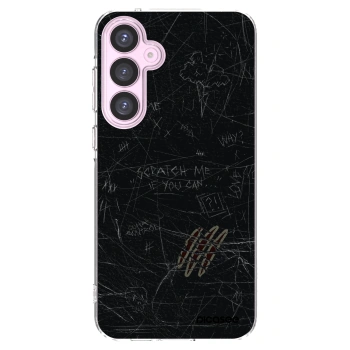Picasee silikonowe przeźroczyste etui na Samsung Galaxy A55 5G A556B - SCRATCH