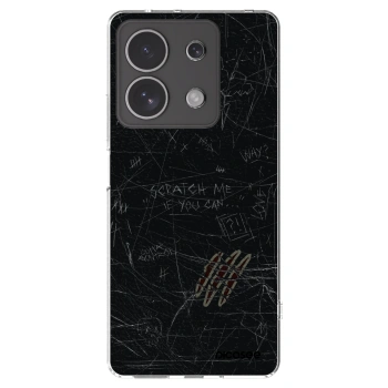Picasee silikonowe przeźroczyste etui na Xiaomi Redmi Note 13 4G - SCRATCH