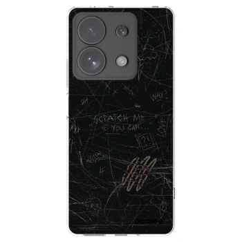 Picasee silikonowe przeźroczyste etui na Xiaomi Redmi Note 13 Pro 4G - SCRATCH