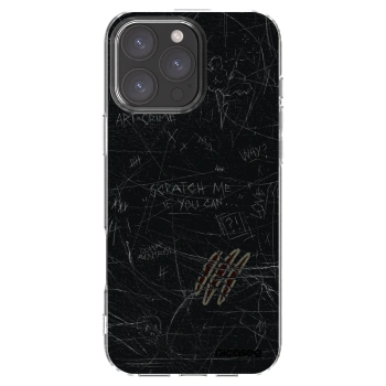 Picasee silikonowe przeźroczyste etui na Apple iPhone 16 Pro Max - SCRATCH