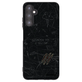 Picasee silikonowe czarne etui na Samsung Galaxy A05s A057G - SCRATCH