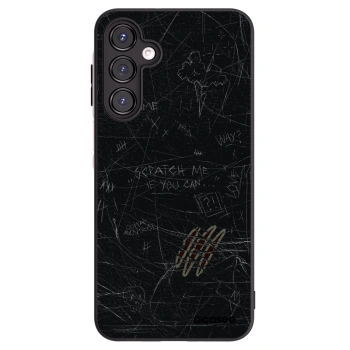 Picasee silikonowe czarne etui na Samsung Galaxy A16 5G - SCRATCH