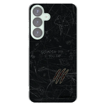 Picasee silikonowe przeźroczyste etui na Samsung Galaxy S25+ 5G - SCRATCH