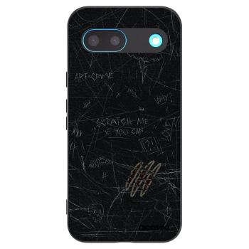 Picasee silikonowe czarne etui na Google Pixel 8 - SCRATCH