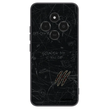 Picasee silikonowe czarne etui na Xiaomi Poco C75 - SCRATCH