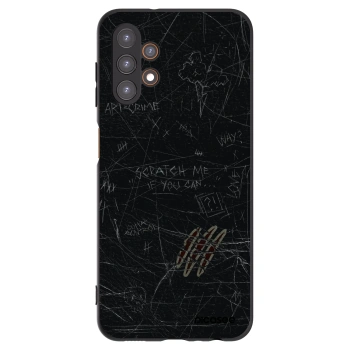 Picasee silikonowe czarne etui na Samsung Galaxy A13 5G - SCRATCH