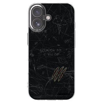 Picasee silikonowe przeźroczyste etui na Apple iPhone 17 - SCRATCH