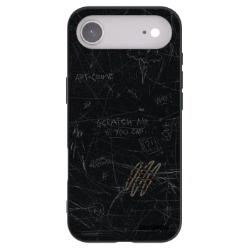 Picasee silikonowe czarne etui na Apple iPhone Air - SCRATCH