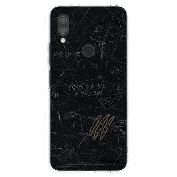Picasee silikonowe przeźroczyste etui na Xiaomi Redmi 7 - SCRATCH