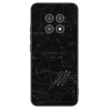 Picasee silikonowe czarne etui na Realme 12X - SCRATCH