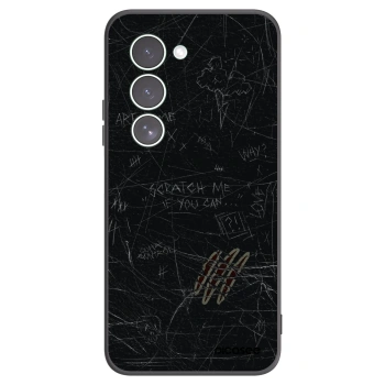 Picasee silikonowe czarne etui na Xiaomi Redmi 15 5G - SCRATCH