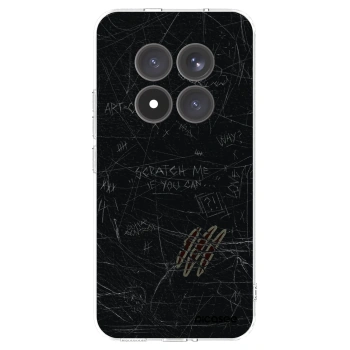 Picasee silikonowe przeźroczyste etui na Xiaomi Redmi Note 15 Pro+ - SCRATCH