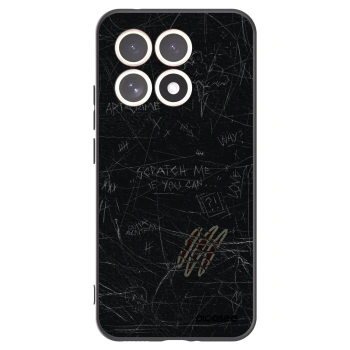 Picasee silikonowe czarne etui na Xiaomi 15T - SCRATCH