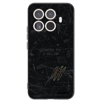 Picasee silikonowe czarne etui na Xiaomi 15T Pro - SCRATCH