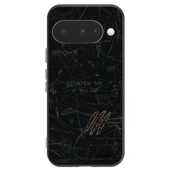 Picasee silikonowe czarne etui na Google Pixel 10 - SCRATCH