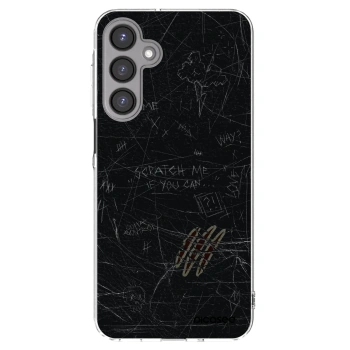 Picasee silikonowe przeźroczyste etui na Samsung Galaxy A16 4G - SCRATCH