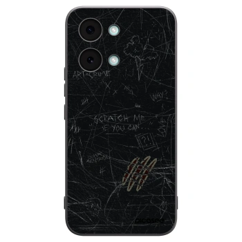 Picasee silikonowe czarne etui na Xiaomi Poco X8 Pro Max - SCRATCH
