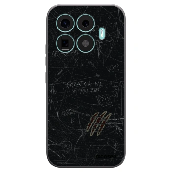 Picasee silikonowe czarne etui na Xiaomi 17T - SCRATCH