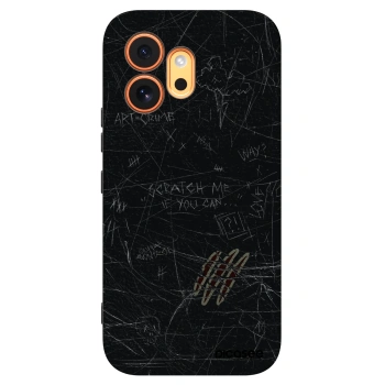 Picasee silikonowe czarne etui na Honor 600 - SCRATCH