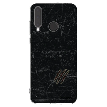 Picasee silikonowe przeźroczyste etui na Honor 20 Lite - SCRATCH