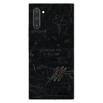 Picasee silikonowe przeźroczyste etui na Samsung Galaxy Note 10 N970F - SCRATCH