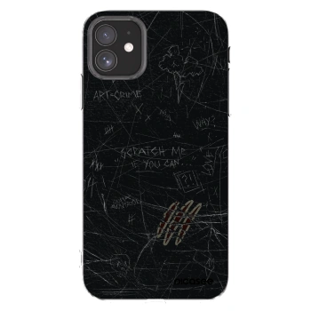 Picasee silikonowe przeźroczyste etui na Apple iPhone 11 - SCRATCH