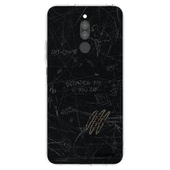 Picasee silikonowe przeźroczyste etui na Xiaomi Redmi 8 - SCRATCH