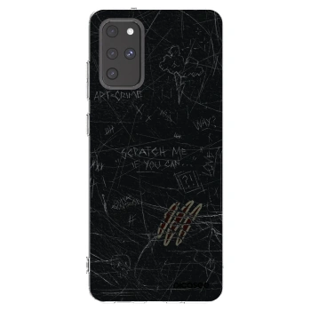 Picasee silikonowe przeźroczyste etui na Samsung Galaxy S20+ G985F - SCRATCH