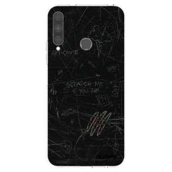 Picasee silikonowe przeźroczyste etui na Huawei P40 Lite E - SCRATCH