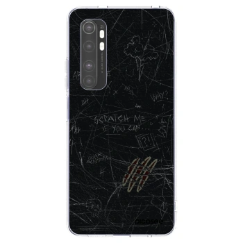 Picasee silikonowe przeźroczyste etui na Xiaomi Mi Note 10 Lite - SCRATCH