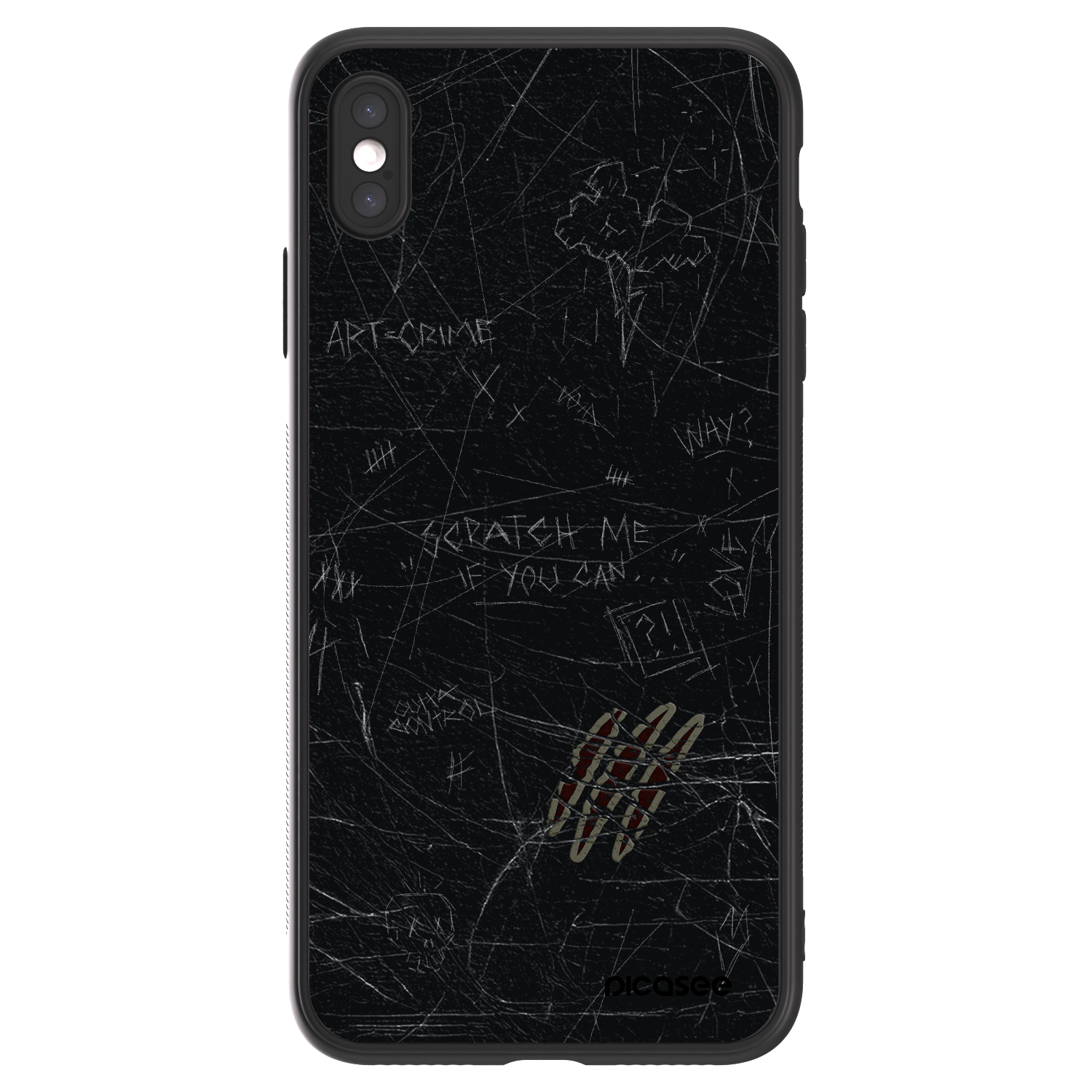 Picasee ULTIMATE CASE na Apple iPhone XS Max - SCRATCH