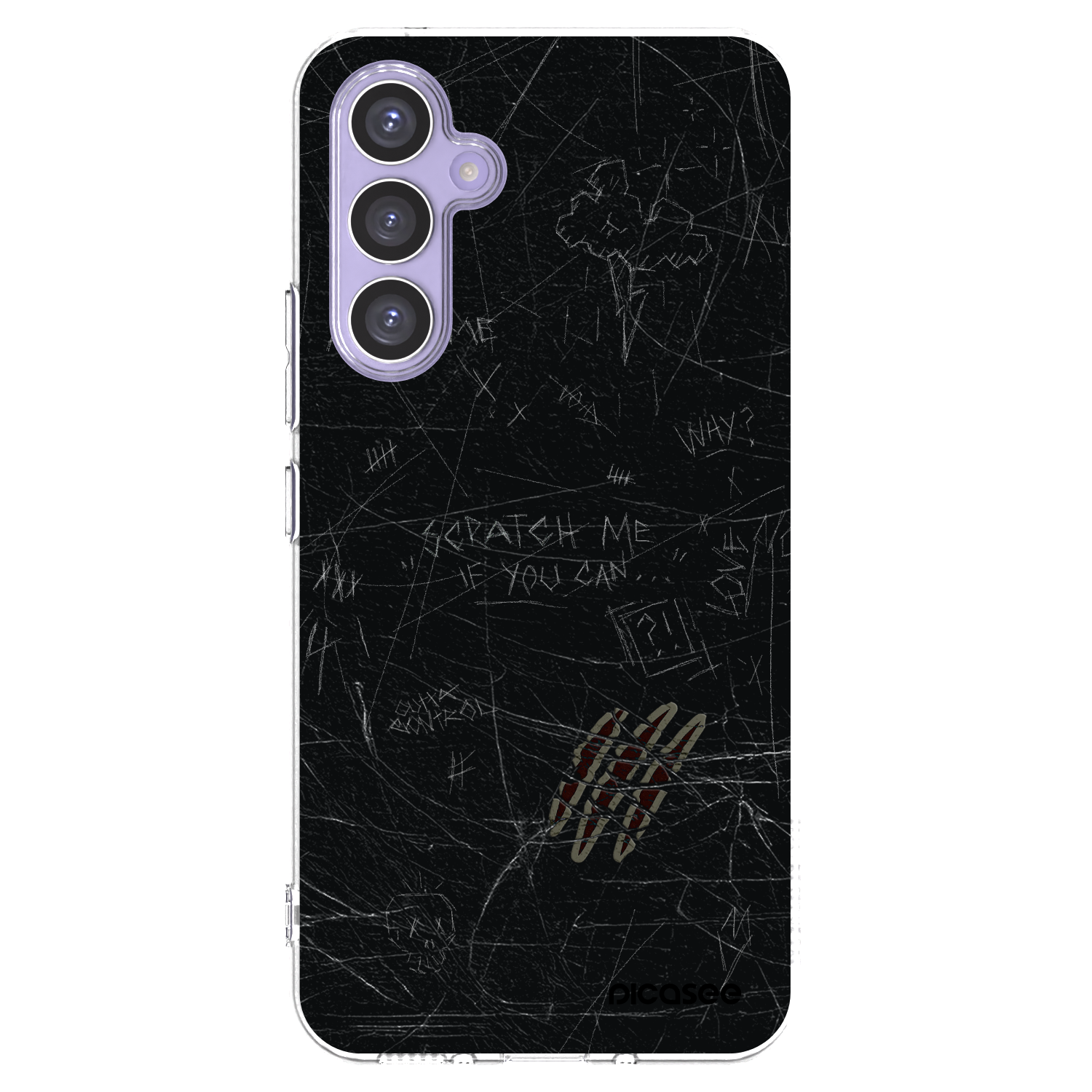 Picasee silikonowe przeźroczyste etui na Samsung Galaxy A54 5G A546B - SCRATCH