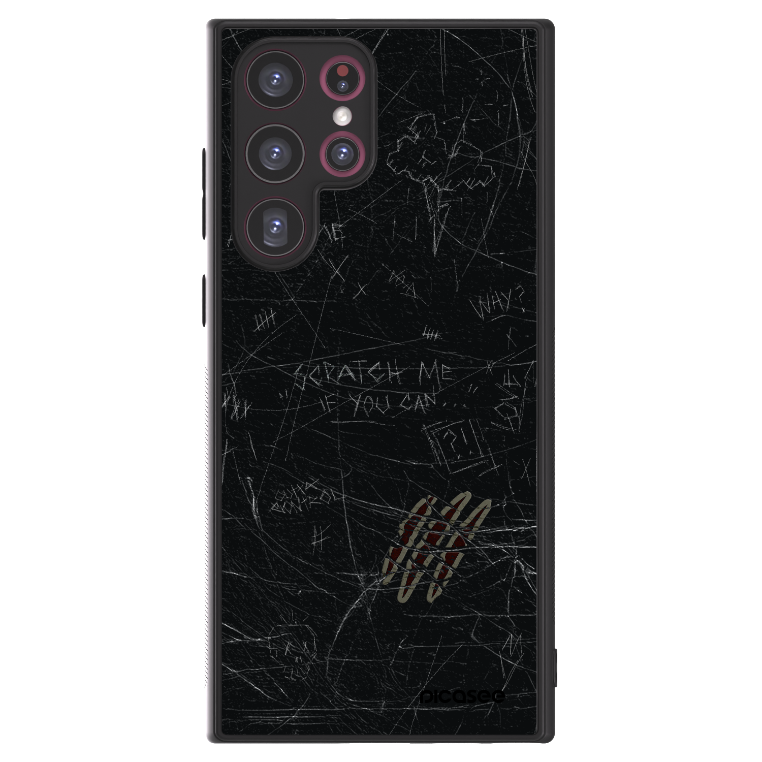 Picasee ULTIMATE CASE PowerShare pro Samsung Galaxy S22 Ultra 5G - SCRATCH