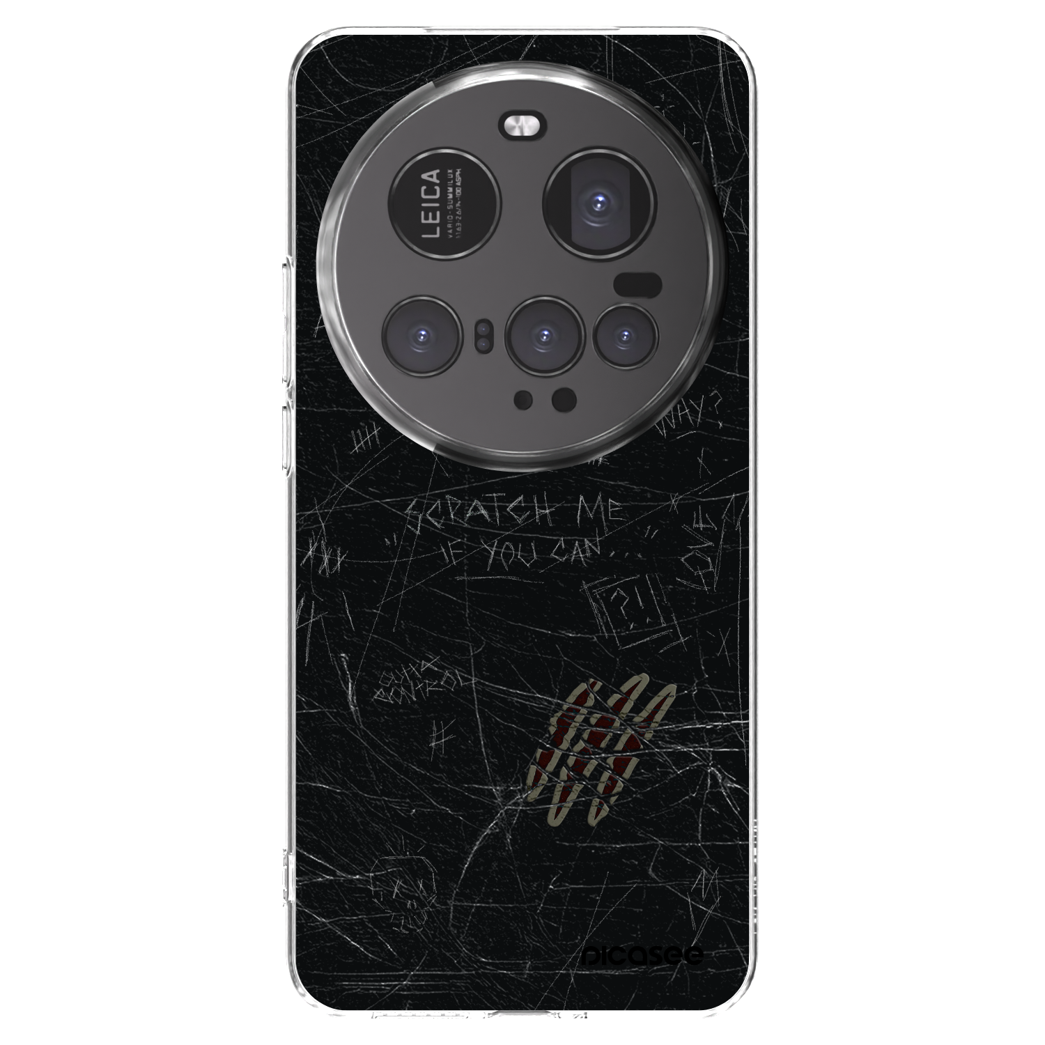 Picasee silikonowe przeźroczyste etui na Xiaomi 15 Ultra - SCRATCH