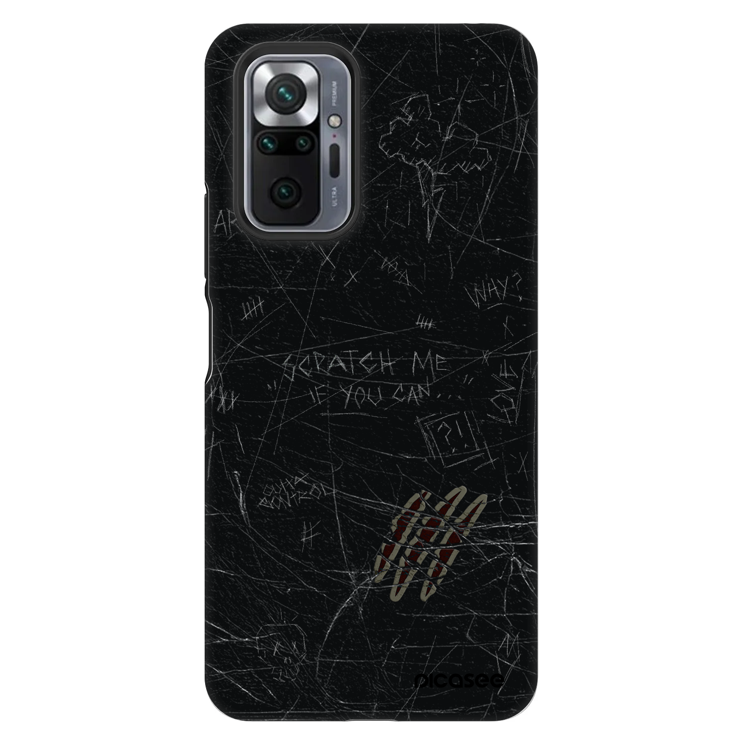 Picasee Fashion Case na Xiaomi Redmi Note 10 Pro - SCRATCH