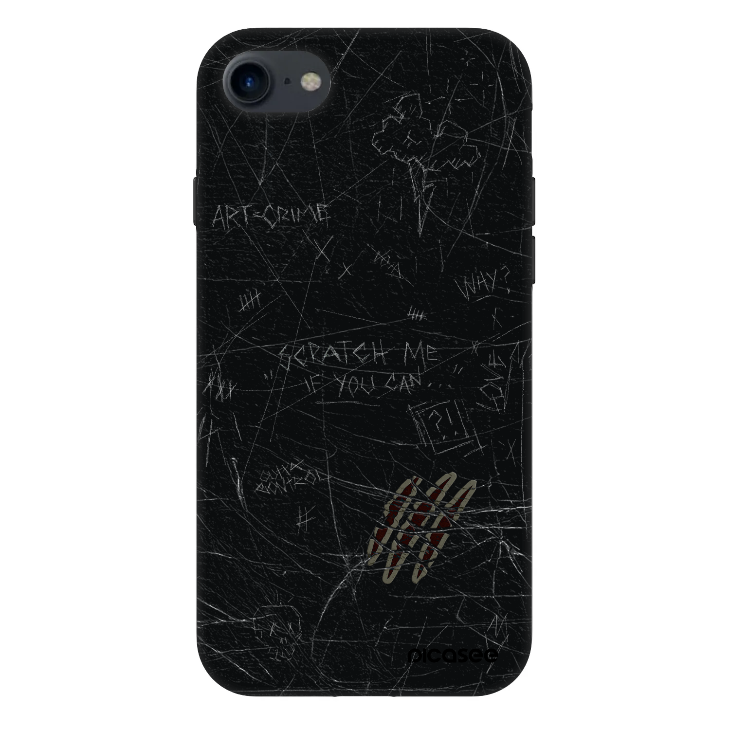 Picasee Fashion Case na Apple iPhone 8 - SCRATCH