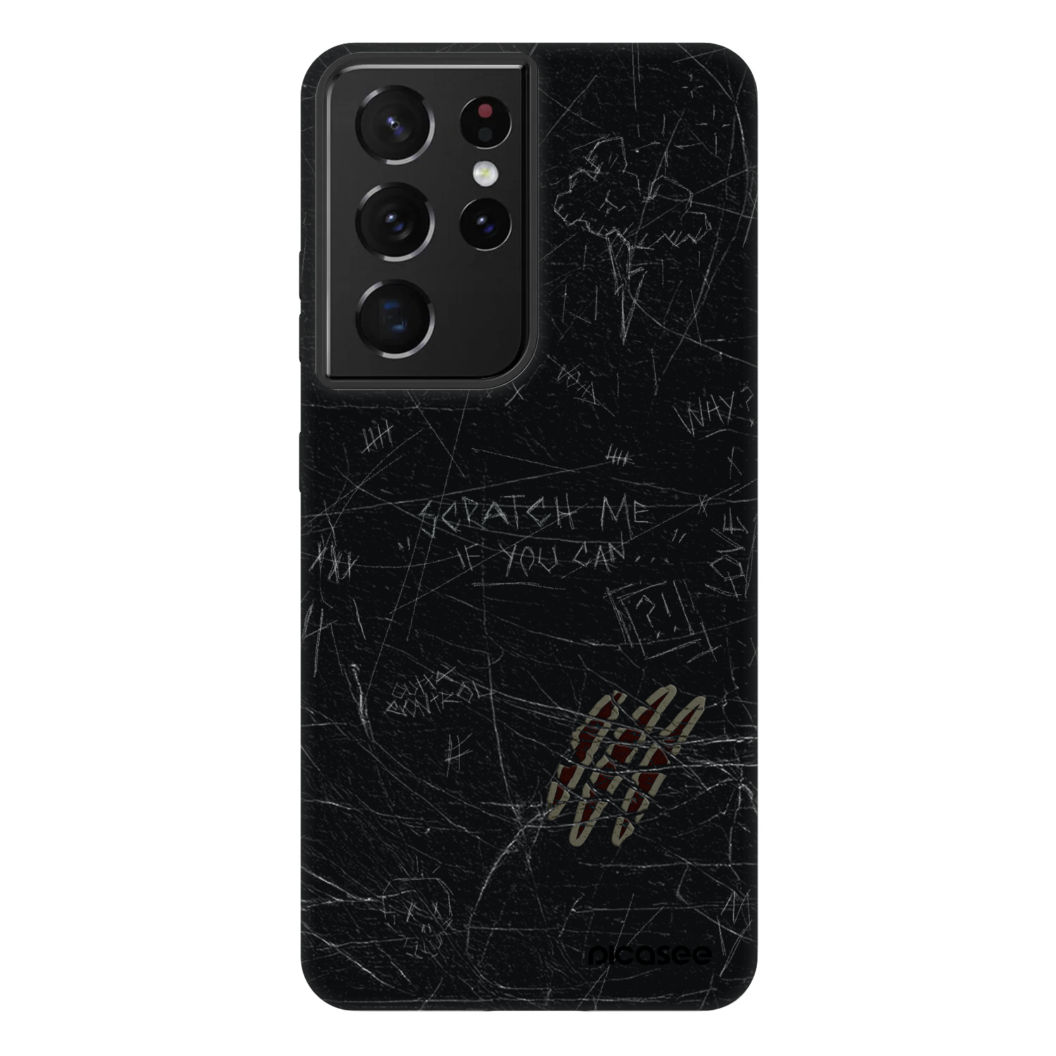 Picasee Fashion Case na Samsung Galaxy S21 Ultra 5G G998B - SCRATCH
