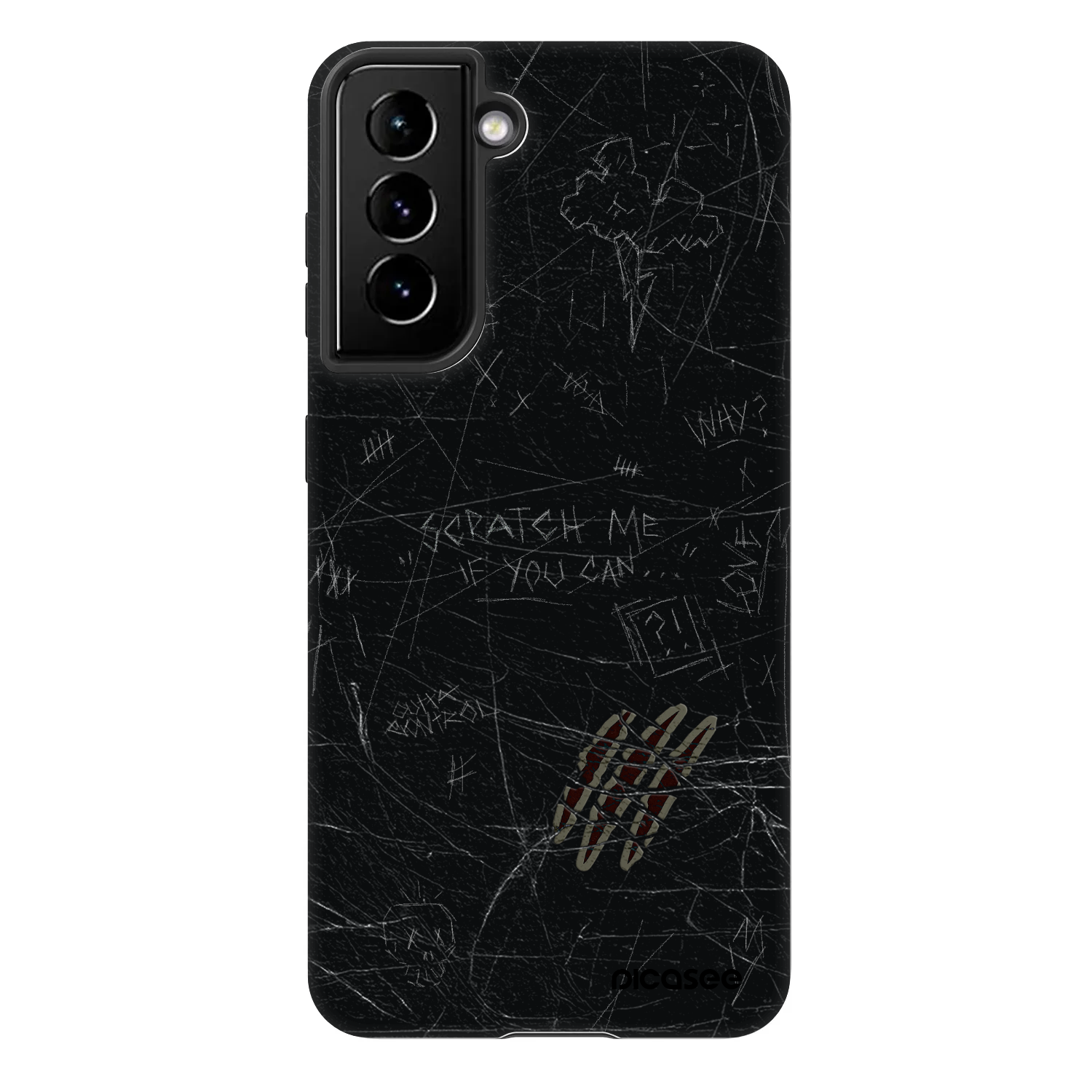 Picasee Fashion Case na Samsung Galaxy S21 FE 5G - SCRATCH
