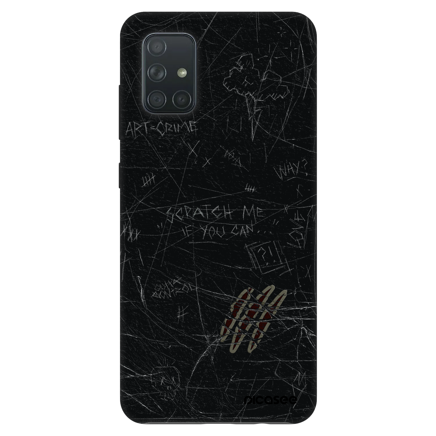 Picasee Fashion Case na Samsung Galaxy A71 A715F - SCRATCH