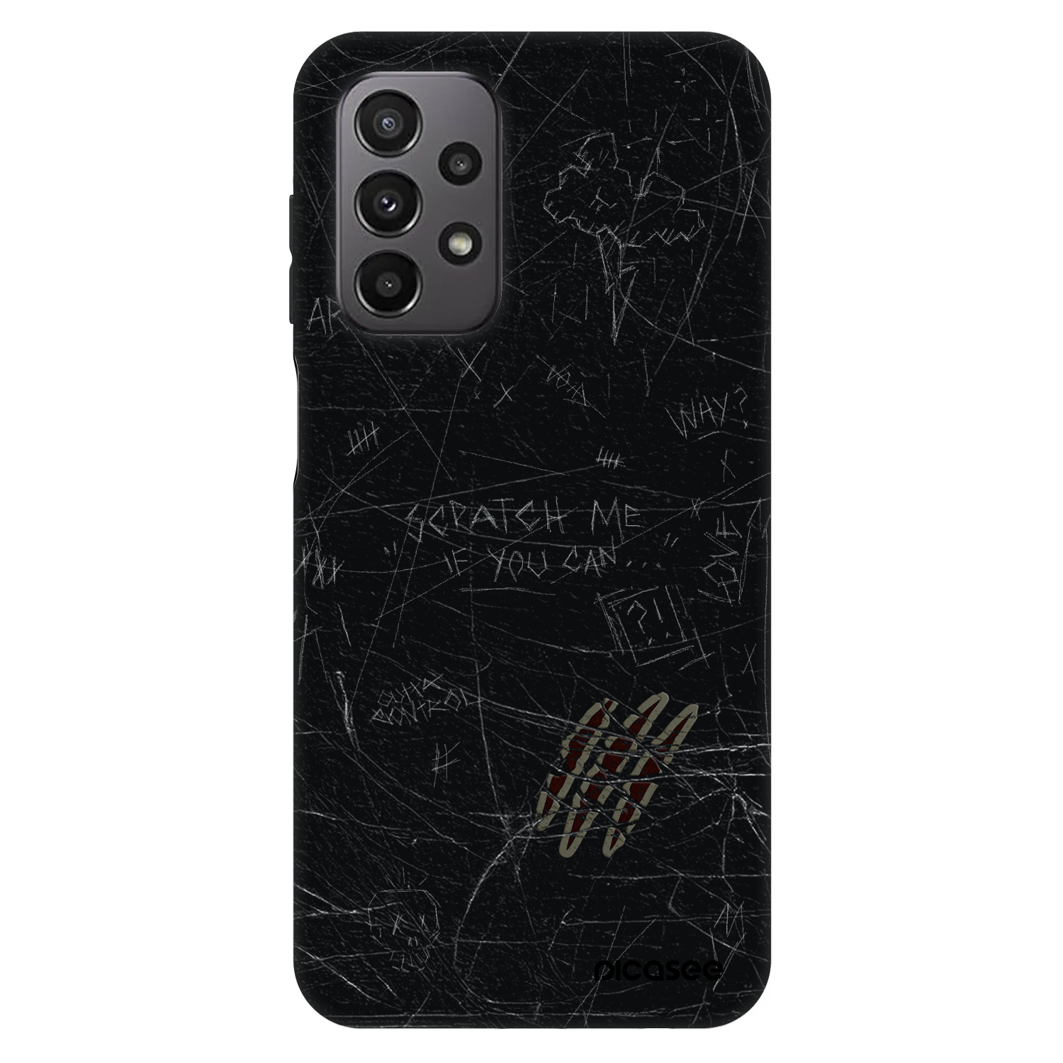 Picasee Fashion Case na Samsung Galaxy A23 A236B 5G - SCRATCH