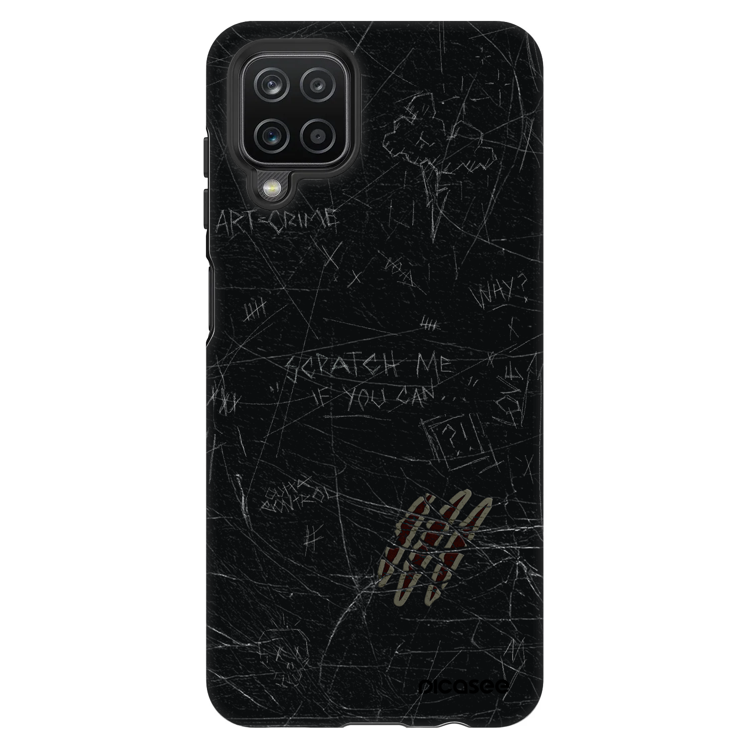 Picasee Fashion Case na Samsung Galaxy A12 A125F - SCRATCH